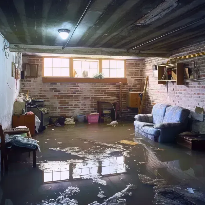 Flooded Basement Cleanup in Prosperity, WV